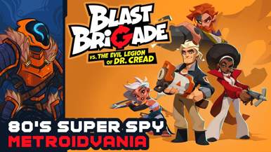 Blast Brigade: Stylish 2D Metroidvania