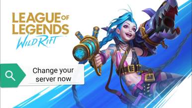 How to change the server in Lol Wild Rift