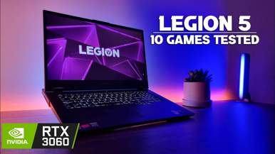 The PC Gaming Lenovo Legion 5 again in Promo with RTX 3060