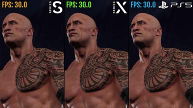 WWE 2K22: Graphics and frame rate Comparison between Xbox and PlayStation