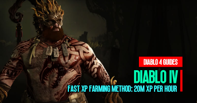 Diablo 4 Fast XP Farming Method: 20M XP Per Hour