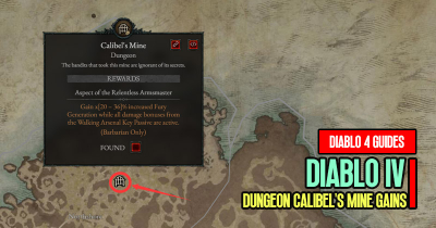 Diablo 4 Dungeon Calibel's Mine: Maximizing XP and Gold Gains