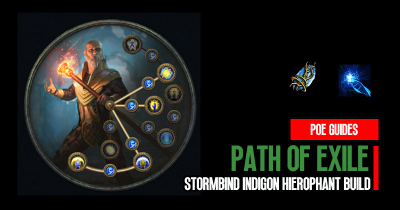 Path of Exile League Starter Stormbind Indigon Hierophant Build