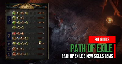 Path of Exile 2 New Skills Gems and Customization Options