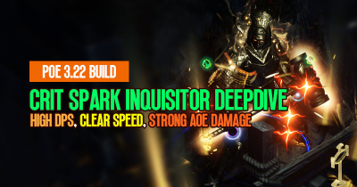 POE 3.22 Crit Spark Inquisitor Deepdive Build: High DPS, Clear Speed and Strong Aoe Damage