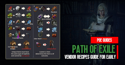 Path of Exile Vendor Recipes Guide for Early Game