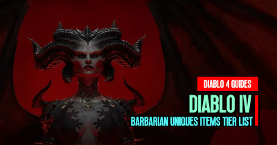 Diablo 4 Season 2 Barbarian Uniques Items Tier List