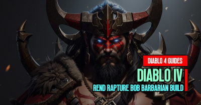 Diablo 4 Season 2 League Starter Rend Rupture Bob Barbarian Build