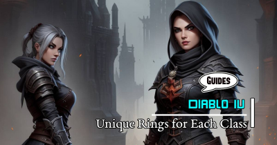 Diablo 4 S2 Unique Rings for Each Class in New Patch November 7th