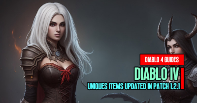 Diablo 4 Uber Uniques Items and Training Dummies in Patch 1.2.1