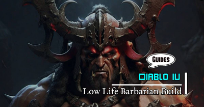 Diablo 4 S2 Unstoppable and Powerful Immortal Low Life Barbarian Build