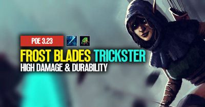 [PoE 3.23] Frost Blades Trickster League Starter Build: High Damage & Durability