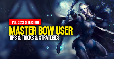How to become a master bow user in PoE 3.23 League Start?