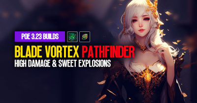 [PoE 3.23] Poison Blade Vortex Pathfinder Build: High Damage & Sweet Explosions
