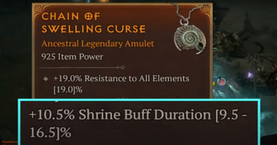 Diablo 4 Shrine Buff Duration Most Crucial Stat Guides for Gauntlet