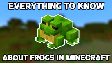 All you need to know about Minecraft frogs: where they appear, how they multiply and much more!