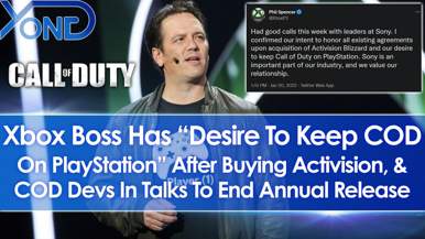 Microsoft buys Activision: Call of Duty should stay on PlayStation - Xbox