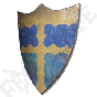 Blue-Gold Kite Shield