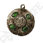 Viridian Amber Medallion