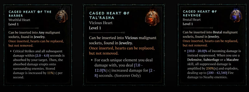Diablo 4 Season 1 Chain Lightning Hydra Oculus Stun Sorcerer Build Caged Hearts Screenshot