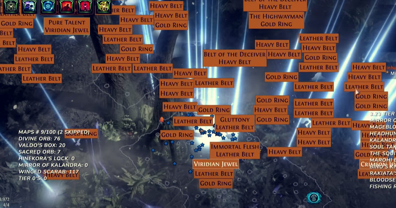 PoE 3.23 Full Map Showcase Screenshot