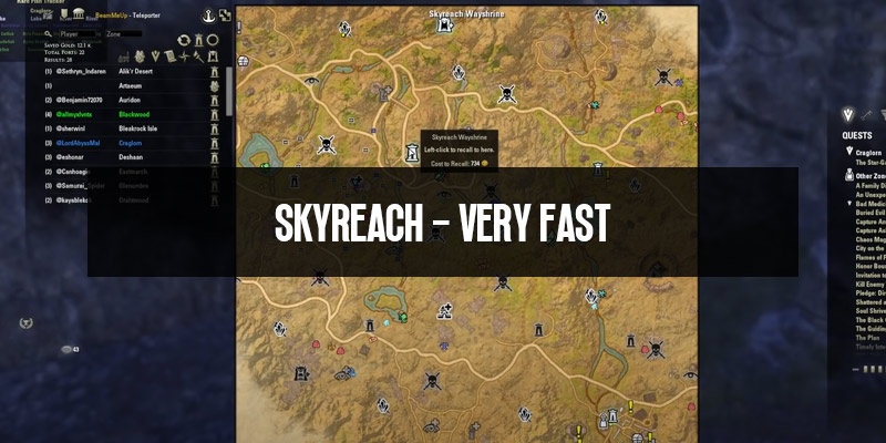 ESO Skyreach - Very Fast