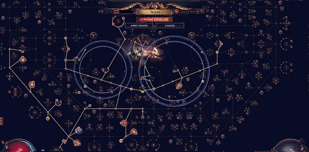 PoE 3.23 Armour Stacking Smite Champion League Starter Build Skill Tree