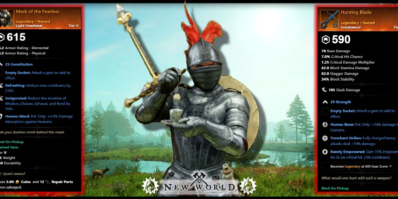 New World Season 1 Ward, Bane and Gems Screenshot