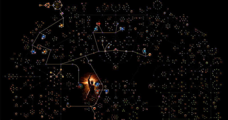 POE 3.22 Crit Spark Inquisitor Deepdive Build Passive Skill Tree Screenshot