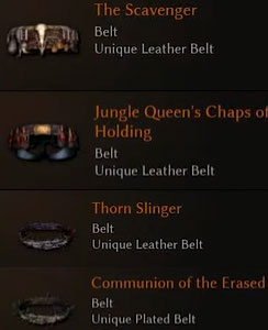 Unique Belts