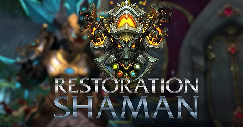World of Warcraft Restoration Shaman Screenshot