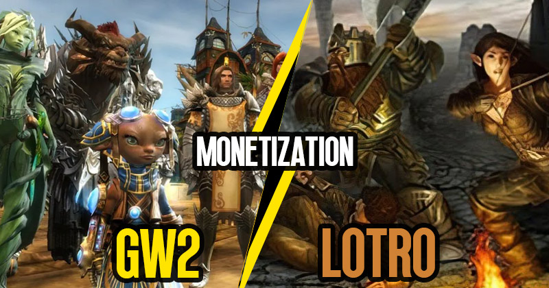 GW2 VS LOTRO Monetization