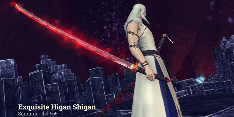 Exquisite Higan Shigan Weapon