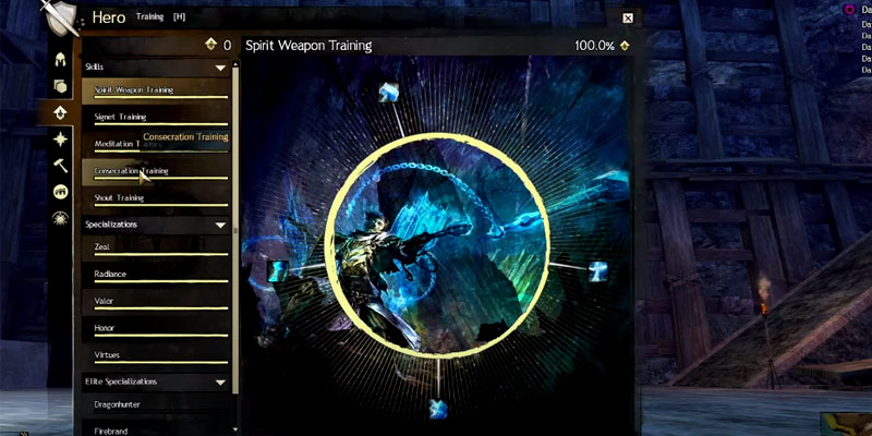 Guild Wars 2 Guardian Builds Skills Screenshot