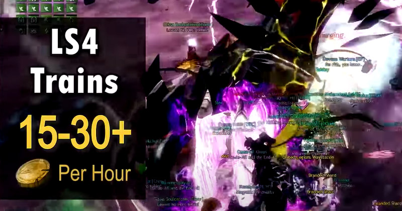 Guild Wars LS4 Trains Farm Gold 15-30 Per Hour