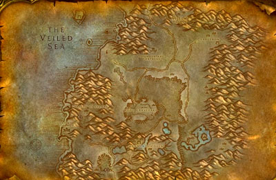 WOW Desolace Map