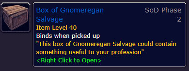 Box of Gnomeregan Salvage