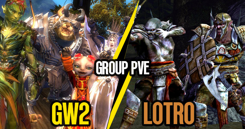 GW2 VS LOTRO Group PVE