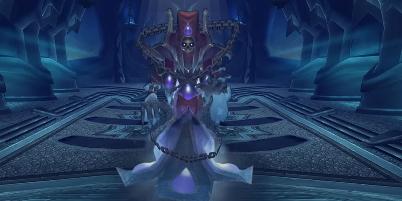 WotLK Classic Lady DeathWhisper Boss