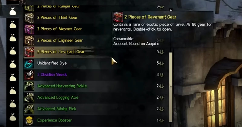 Guild Wars 2 Crafting Materials