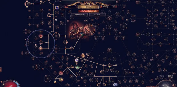 PoE 3.23 Ground Slam Berserker League Starter Build Skill Tree