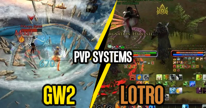 GW2 VS LOTRO PVP Systems