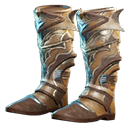 New World S4 Winged Leather Shoes Artifact