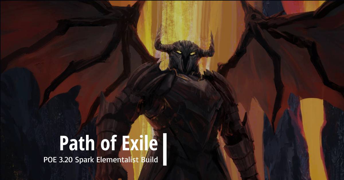 Path of Exile 3.20 Spark Champion Elementalist Build