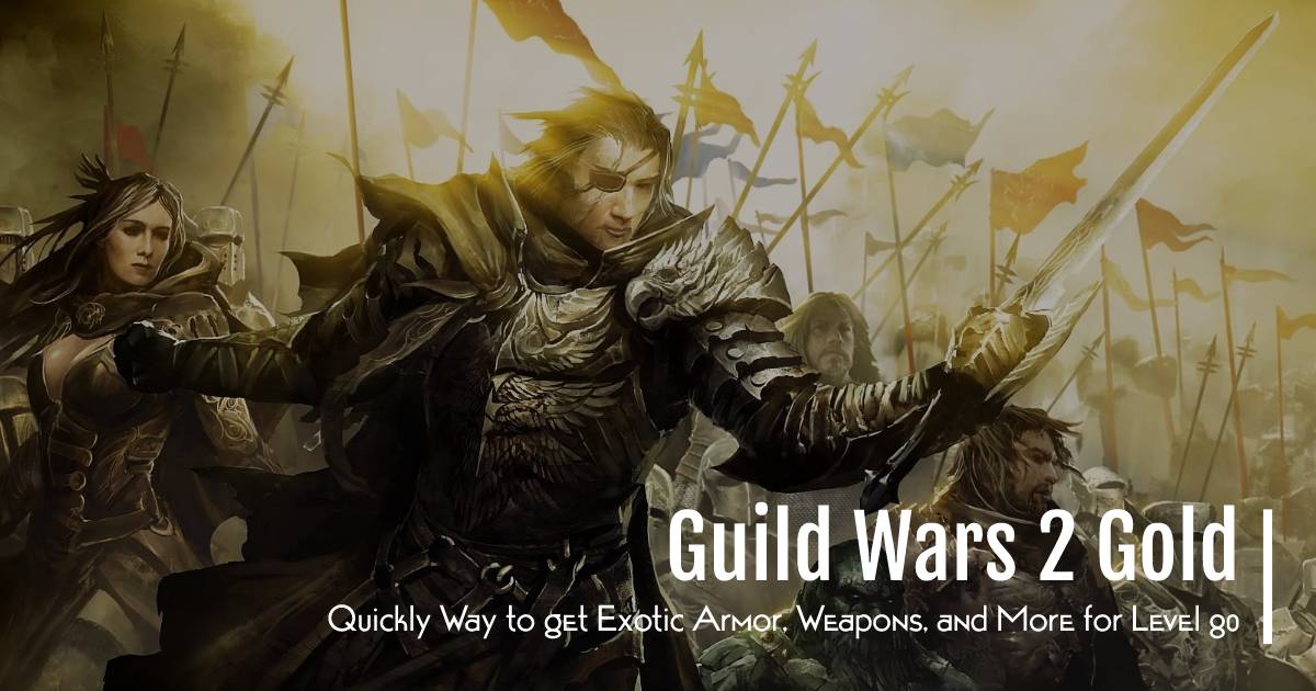 Quickly Way to Get Guild Wars 2 Exotic Equipment for Level 80