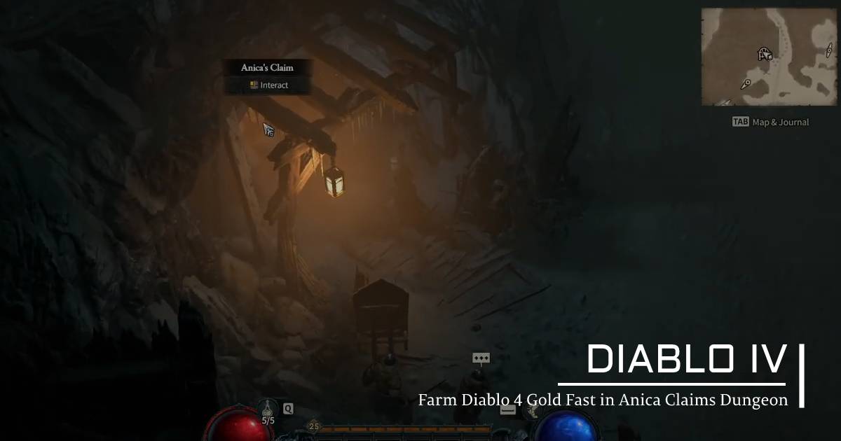 Farm Diablo 4 Gold Fast in Anica