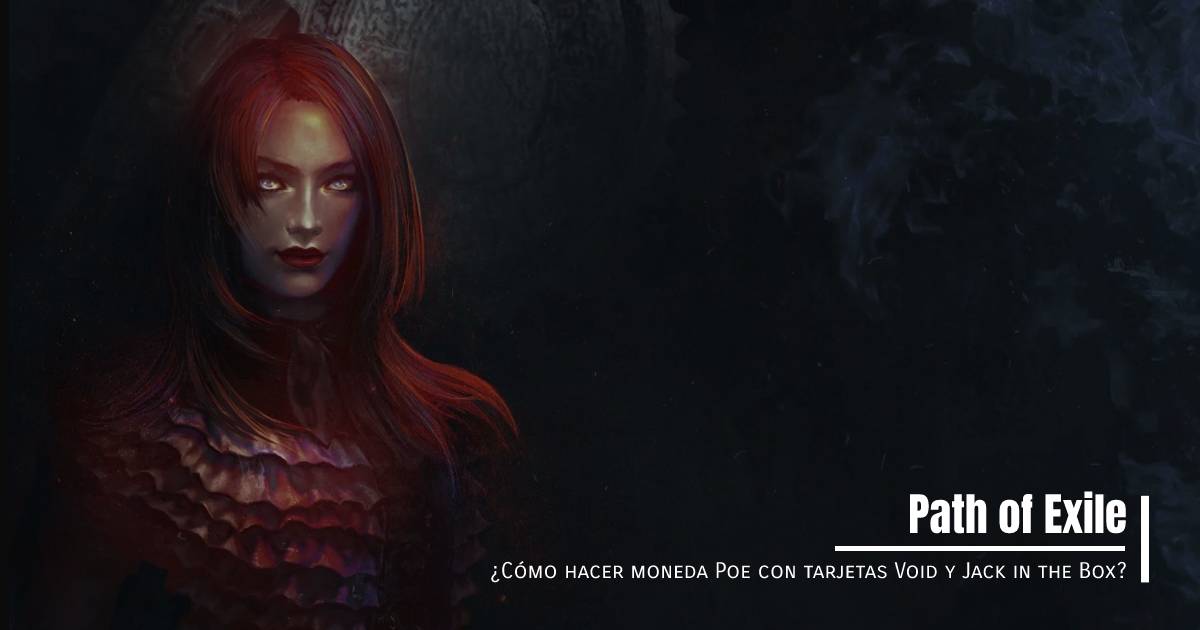 ¿Cómo hacer moneda Poe con tarjetas Void y Jack in the Box?