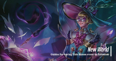 Guides for the New World Spring Tide Bloom event in Autonom
