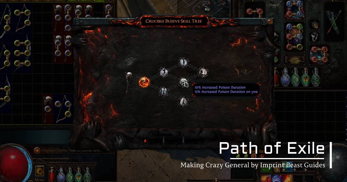 Making Path of Exile Perfect Weapon Crazy General by Imprint Beast Guides