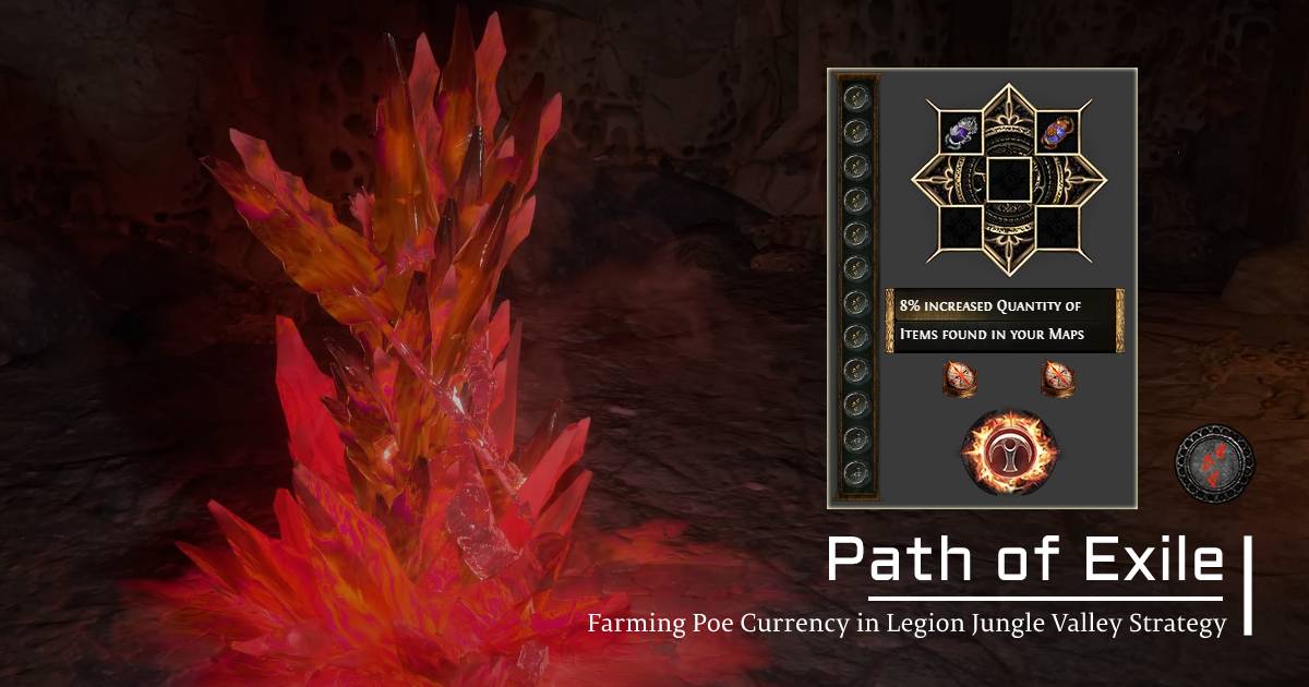 Farming Poe Currency in Legion Jungle Valley Encounters Strategy